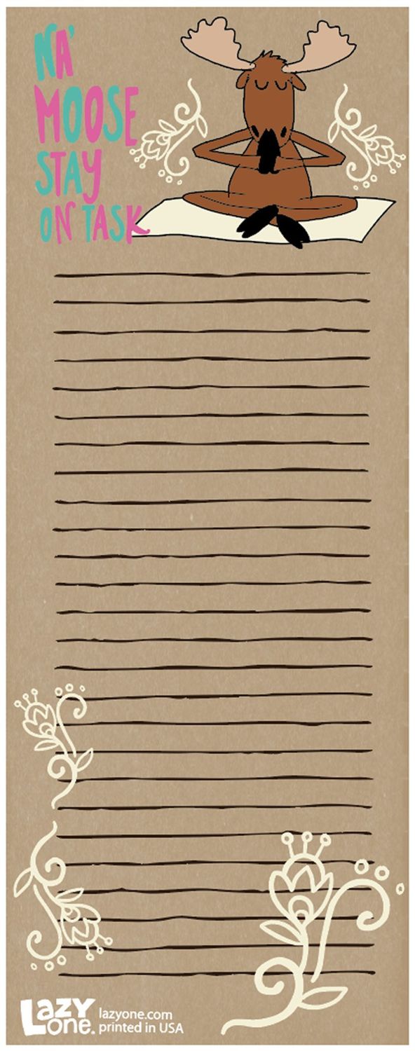 ^Namoostay List Notepad