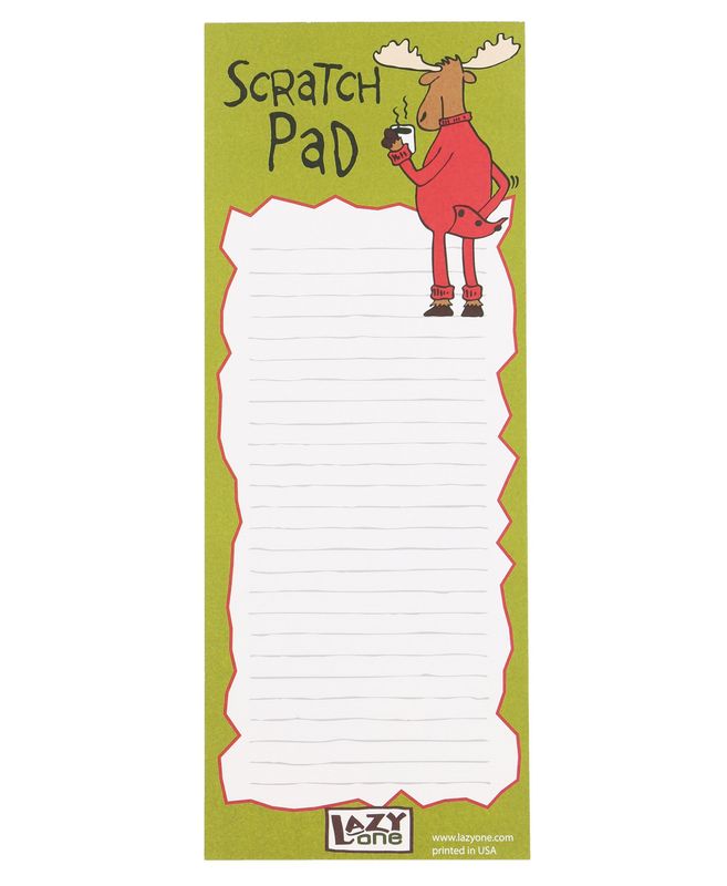 Moose Scratch Pad Notepad