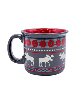 ^Moose Fair Isle Mug