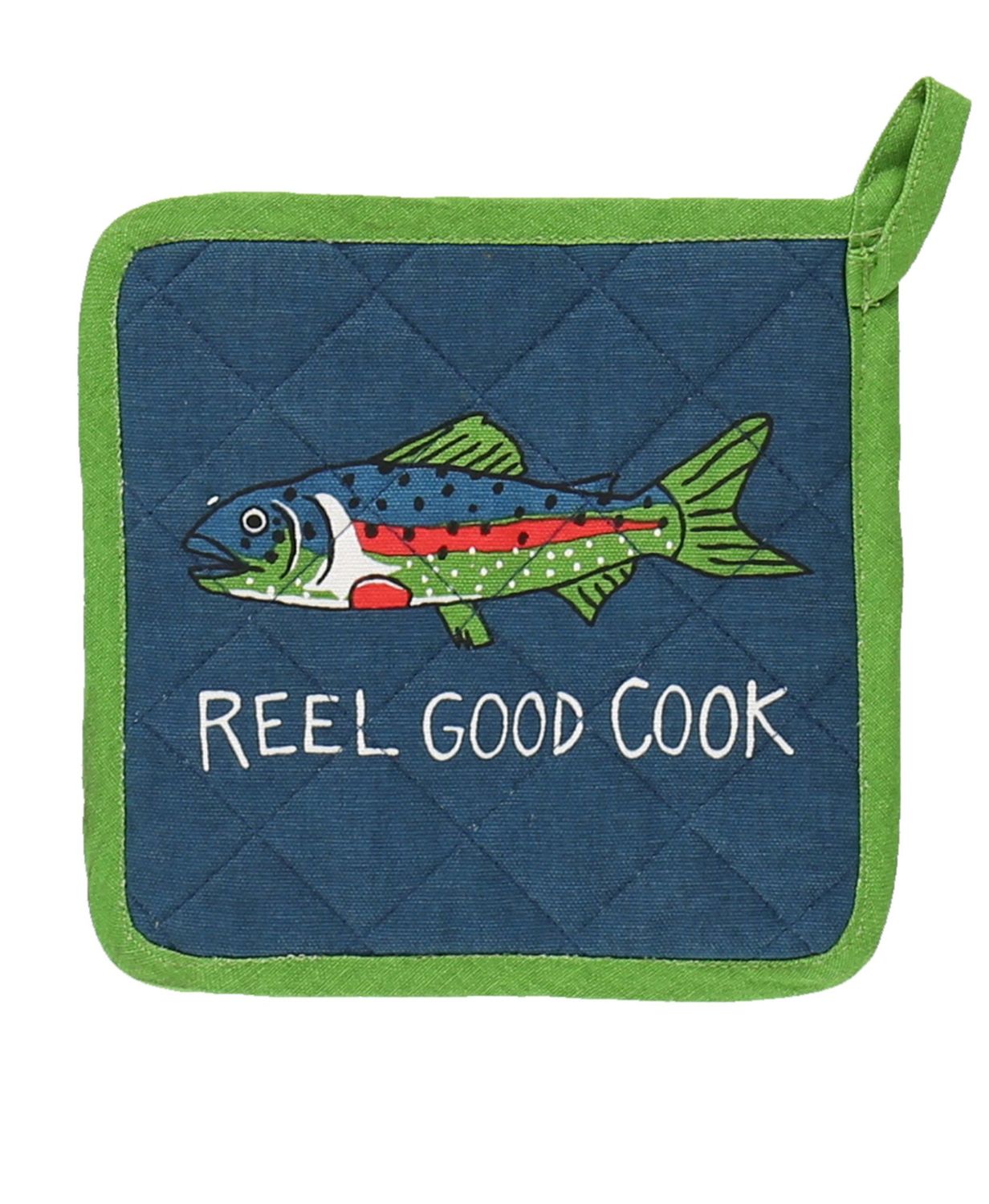Asleep at the Reel Pot Holder