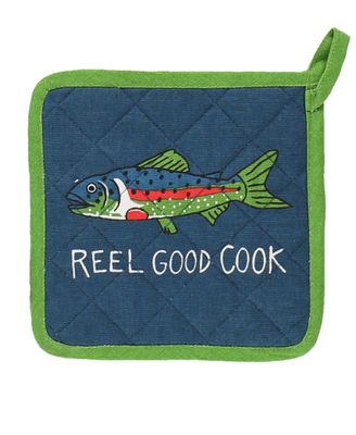Asleep at the Reel Pot Holder
