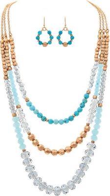 Rain Necklace Set:
