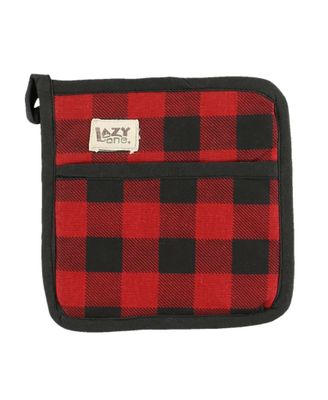 Red Plaid Pot Holder