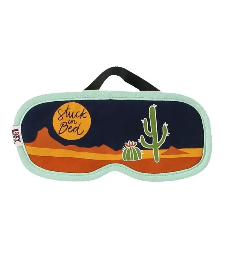 Stuck in Bed Blue Sleep Mask