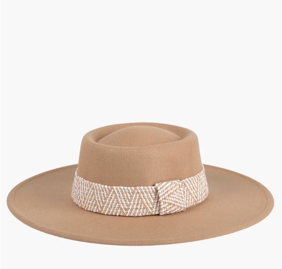 Jen &amp; Co Hat: Stevie: Tan