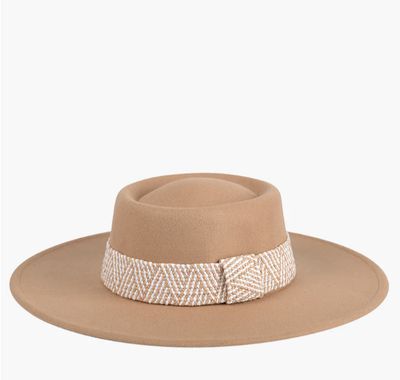 Jen &amp; Co Hat: Stevie: Tan