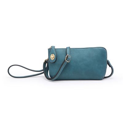 Jen &amp; Co Purse: Kendall: Dark Teal