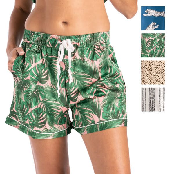 HM Beauty Sleep Satin PJ SHORTS:
