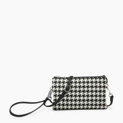Jen &amp; Co Purse: Riley HDST: Black/White