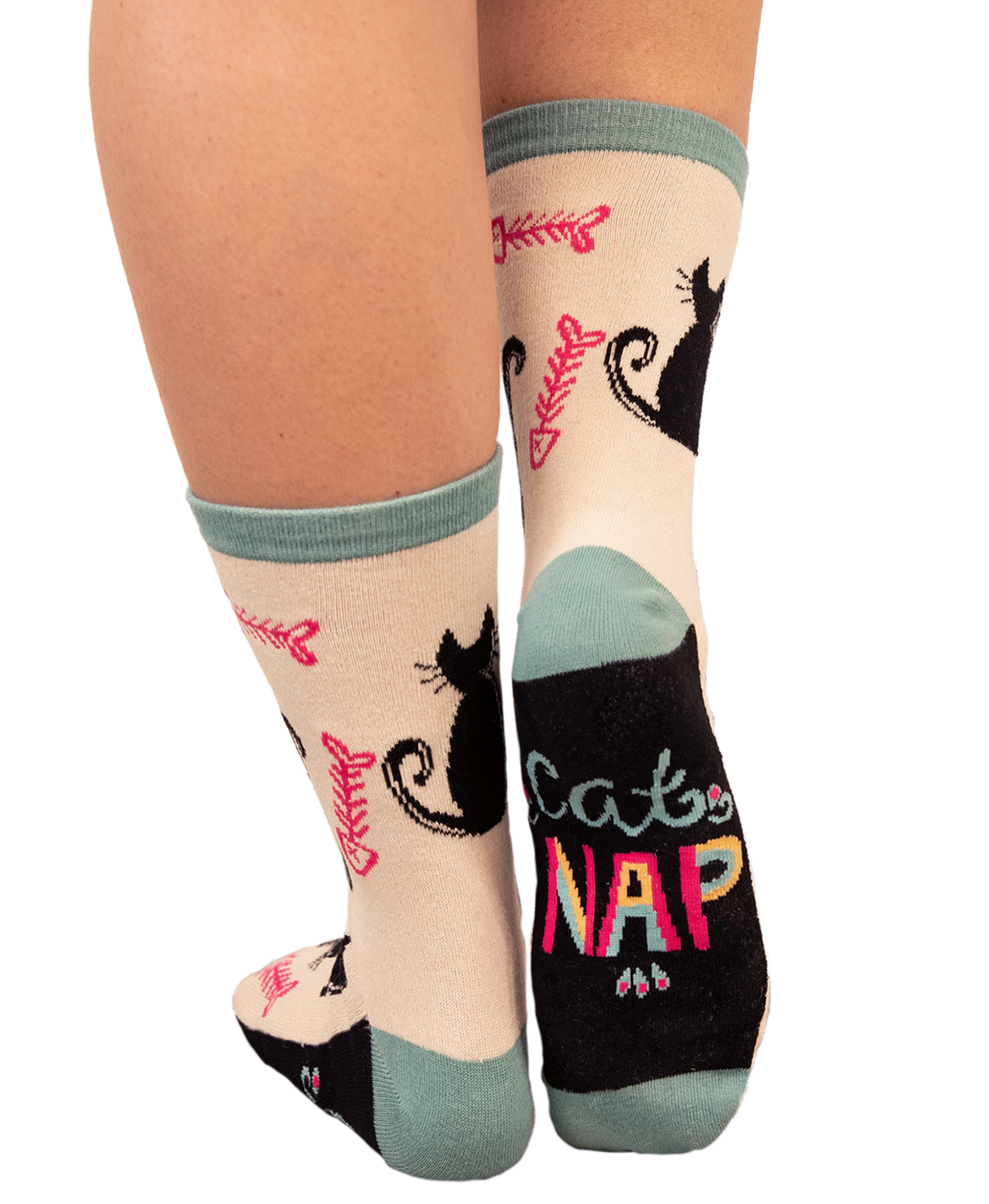 ~Cat Nap Crew Sock