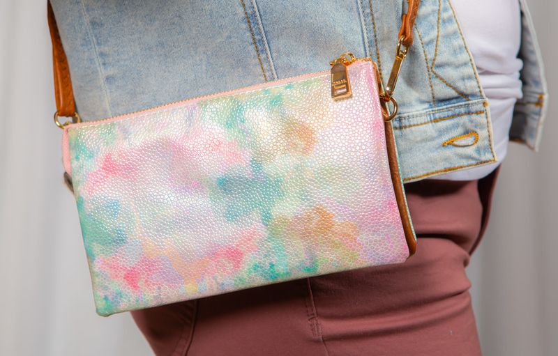 (DNR) Jen &amp; Co Purse: Riley: Tie Dye-Multi2