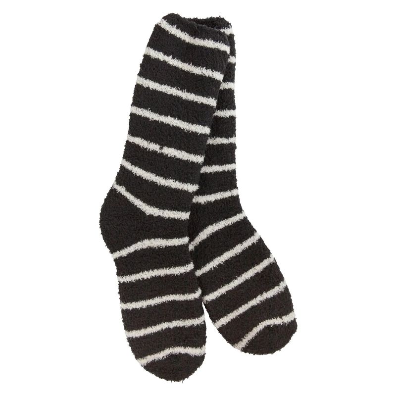 World&#39;s Softest Sock (WKPFIR):, Color: Onyx Stripe