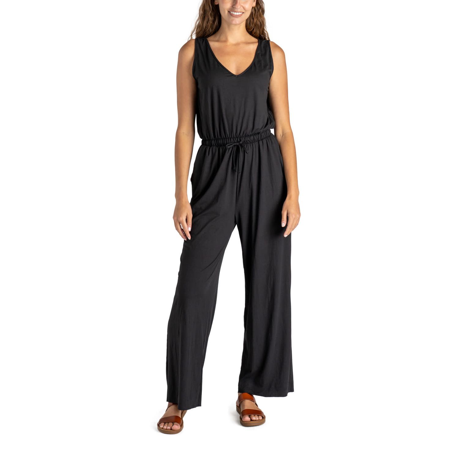 Allthreads Vineyard Jumpsuit:, Color: Black:, Size: Small