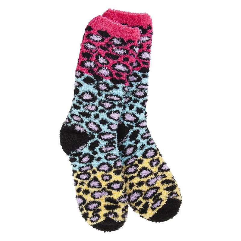 World&#39;s Softest Sock (WKPFIR):, Color: Multi Leopard