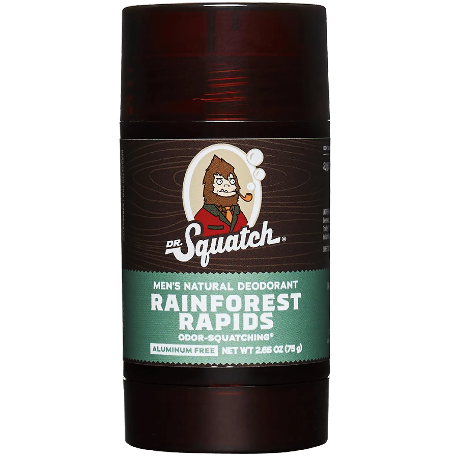 Dr. Squatch Deodorant:, Design: RAINFOREST RAPIDS