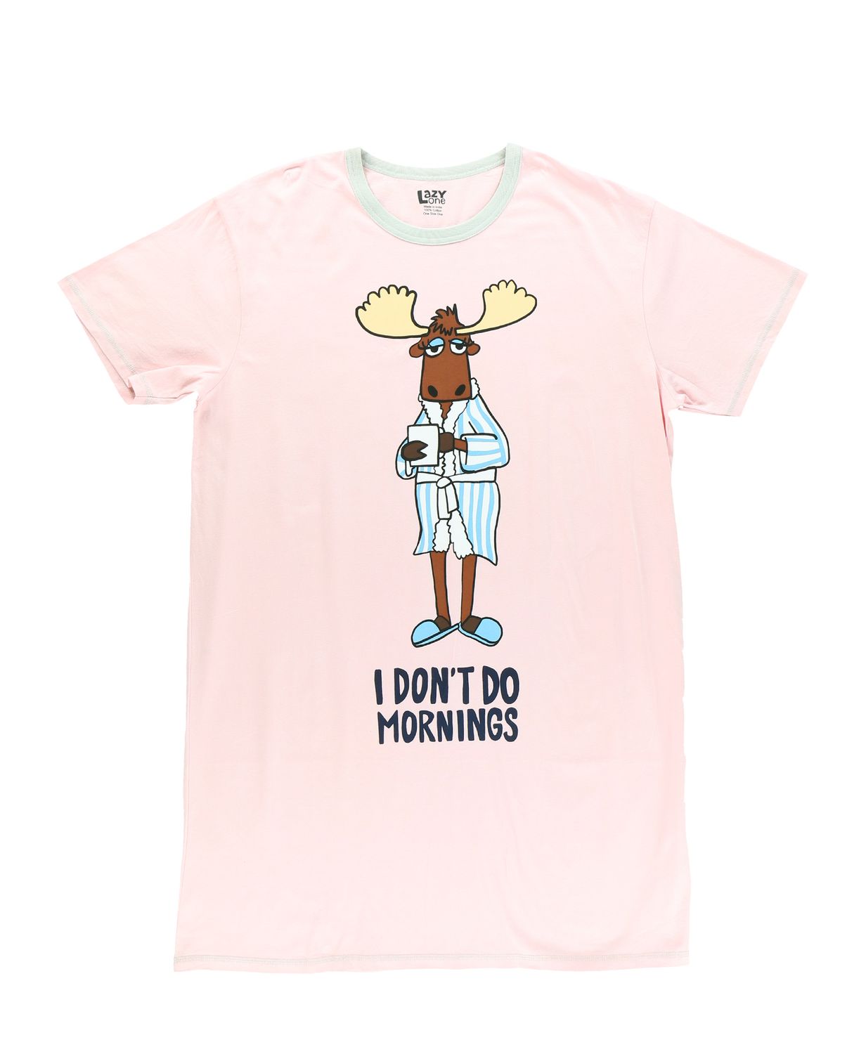 ~Lazy One: Don&#39;t Do Mornings Nightshirt, Size: One Size