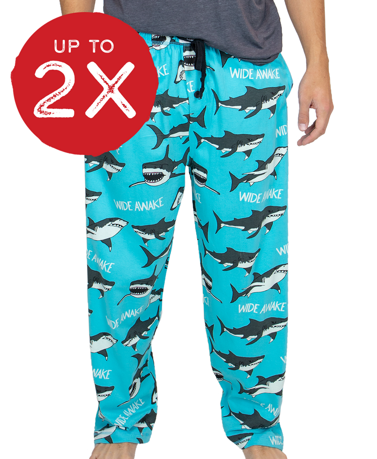 ~Wide Awake Shark Men&#39;s PJ Pant