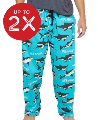 ~Wide Awake Shark Men&#39;s PJ Pant