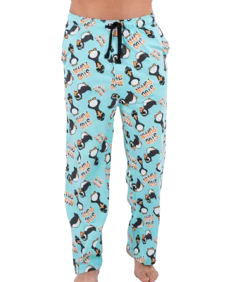 ^^LazyOne  Stud Puffin Lt. Blue Men&#39;s PJ Pant