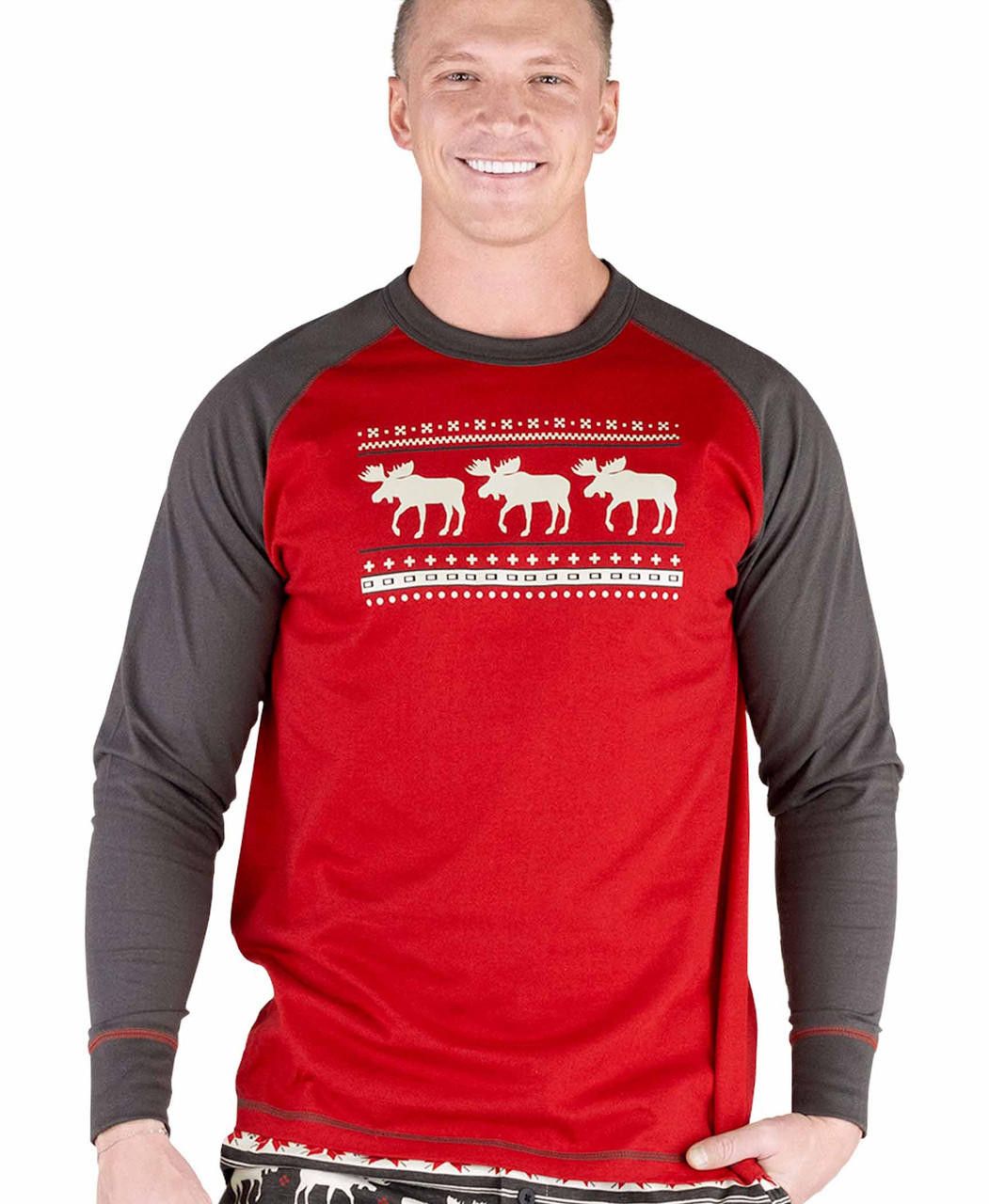 Cabin Fair Isle Men&#39;s Long Sleeve PJ Tee