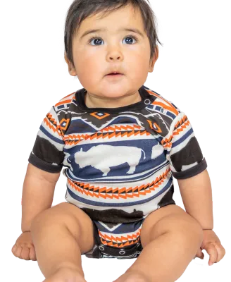 Buffalo Fair Isle Infant Creeper Onesie