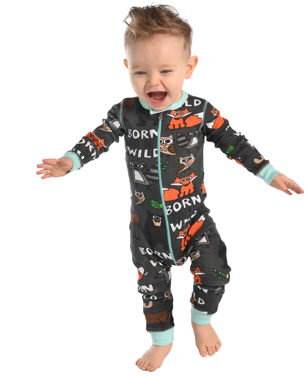 ~Born Wild Infant Union Suit