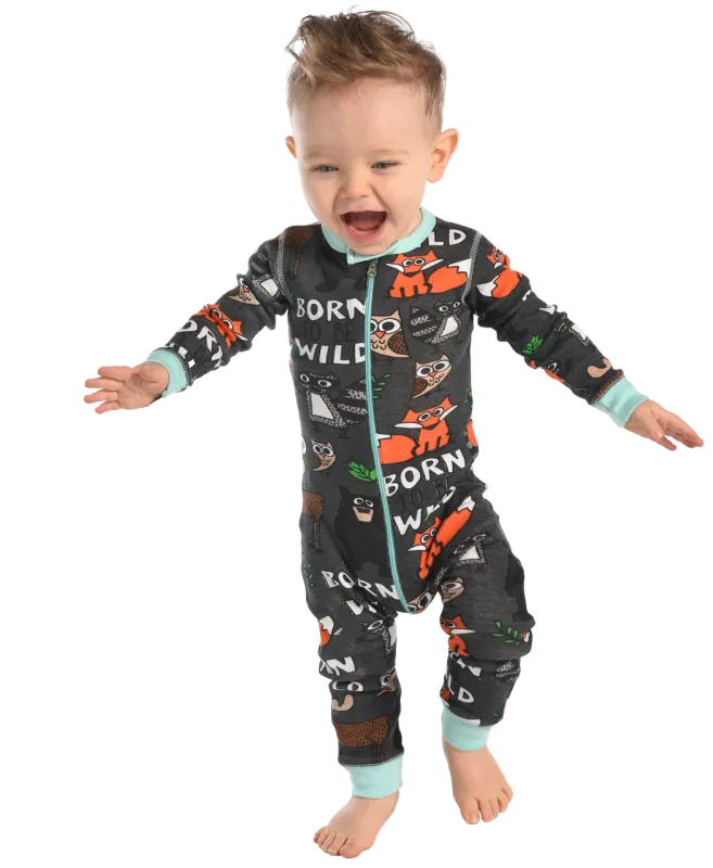 ~Born Wild Infant Union Suit