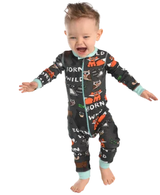 ~Born Wild Infant Union Suit