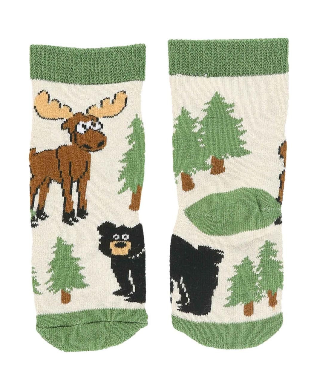 ^(SP) Moose Hug Infant Socks