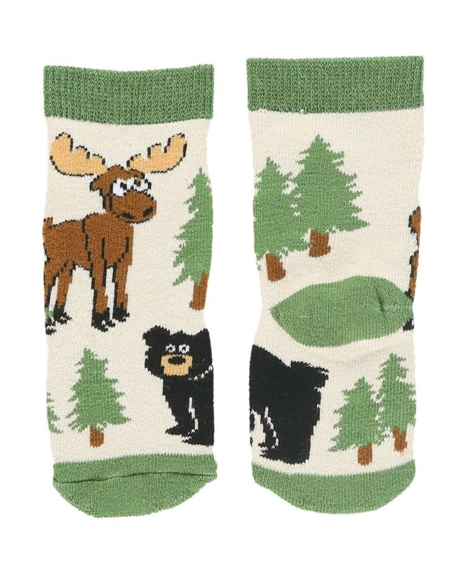 Moose Hug Infant Socks