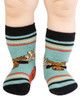 Don&#39;t Moose Blue Infant Socks