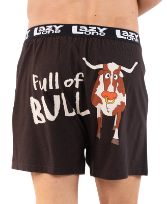 ~ Lazy One: Full of Bull Funny Boxer:
