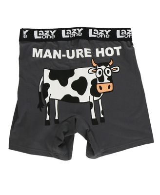 ^ Lazy One: Man-ure Hot Boxer Brief, Size: S