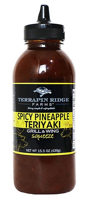 Terrapin Ridge Farms Grill &amp; Wing Squeezes, Design: Spicy Pineapple Teriyaki