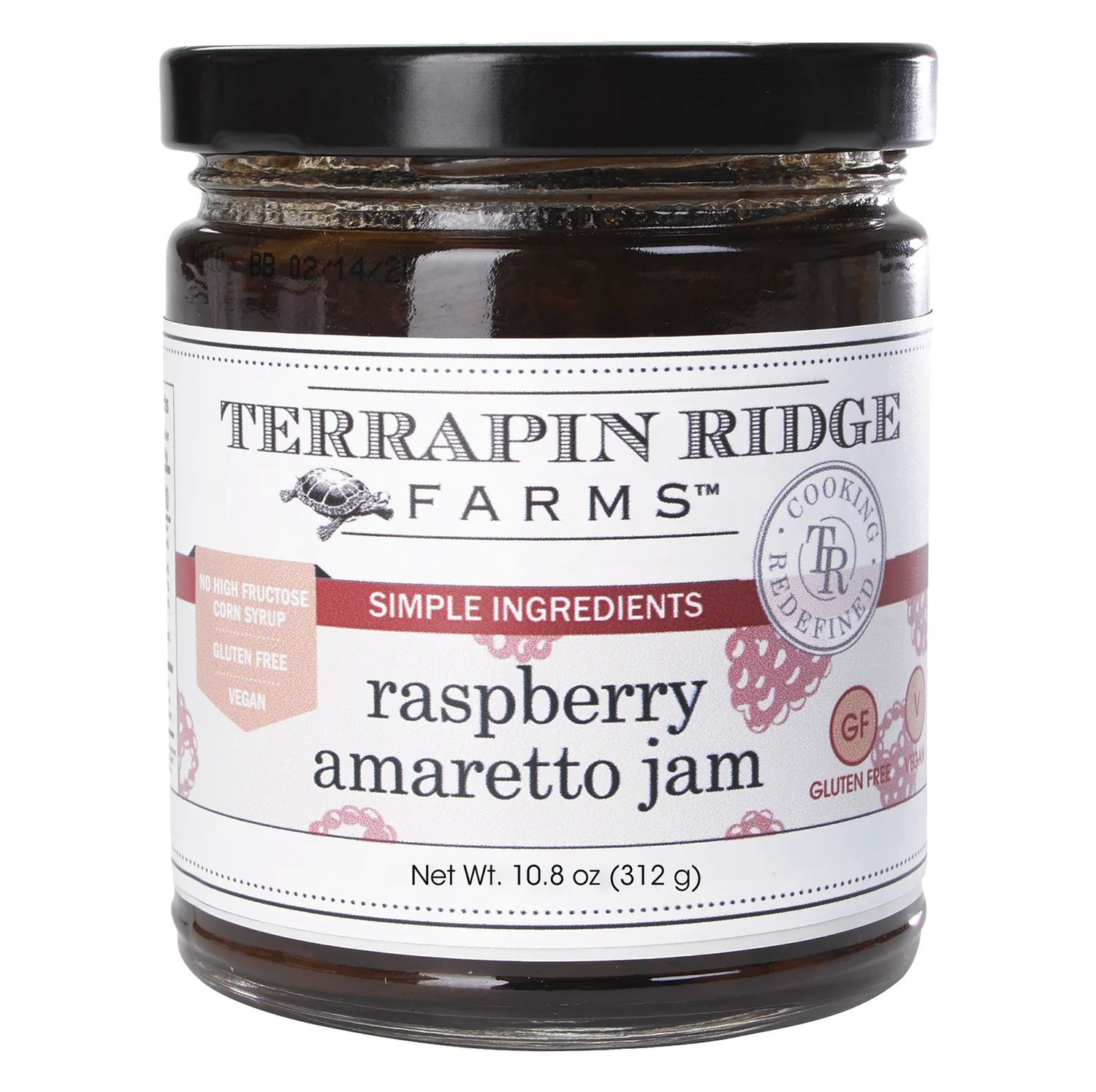 Terrapin Ridge Farms Raspberry Jams, Design: Raspberry Amaretto