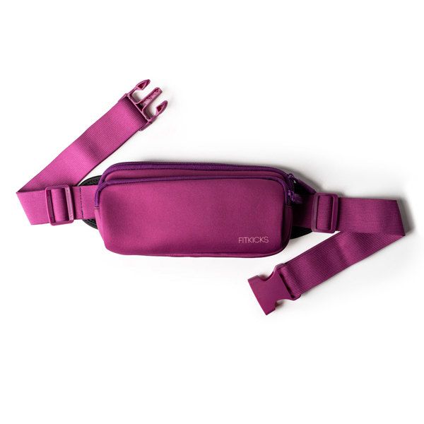 FITKICKS® FITZIP® Belt Bag, Color: Purple