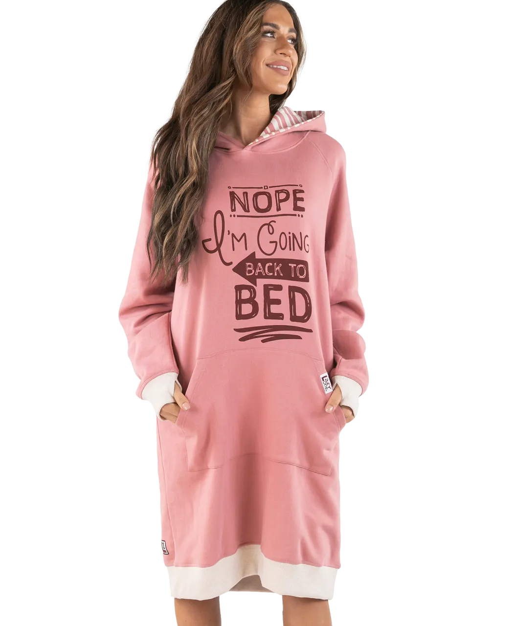 Lazy One Back to Bed Sleep Hoodie