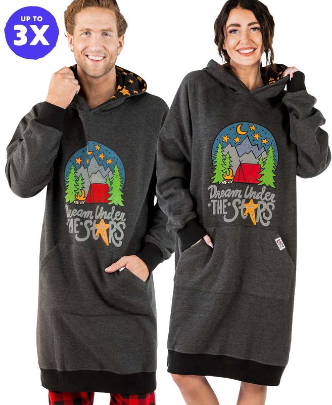 Lazy One Dream Under Stars Sleep Hoodie