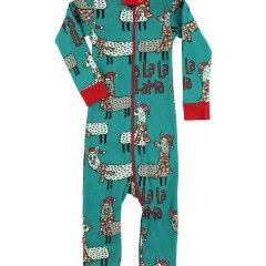 ^ Lazy One Falala Llama Union Suit, Size: 6M