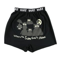 Lazy One: Sun Don&#39;t Shine Men&#39;s Critter Funny Boxer, Size: S