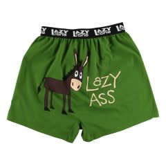 ^ Lazy One: Lazy Ass Men&#39;s Donkey Funny Boxer, Size: S