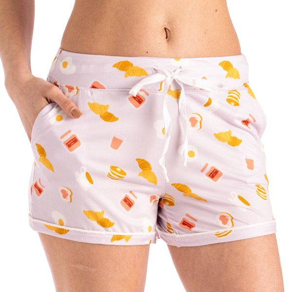 Hello Mello Carried Away Pajama Shorts, Color: Sweet Dreams, Size: L/XL (12-16)