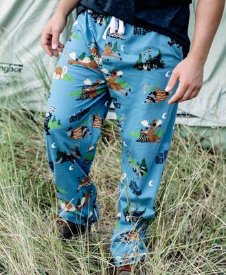 Lazy One Great Out-Snore&#39;s Men&#39;s PJ Pants
