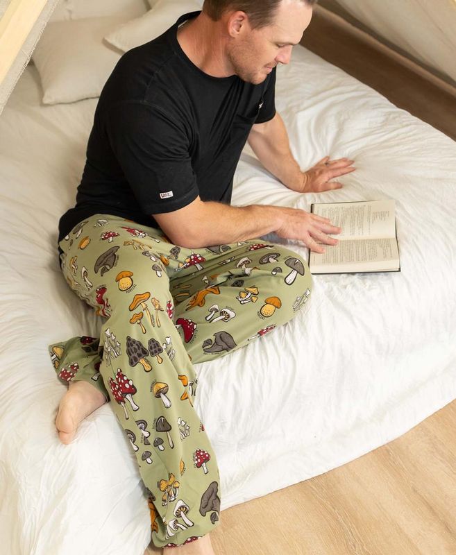 Lazy One Mushroom Men's PJ Pant