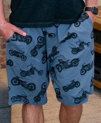 ~Lazy One Motorcycle Men&#39;s Pajama Shorts
