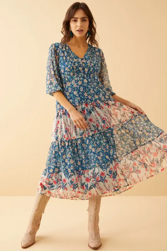 Myra Cora Kaye Drop Waist Dress