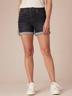 Democracy &quot;Ab&quot;solution Dark Indigo 5&quot; Inseam Denim Shorts