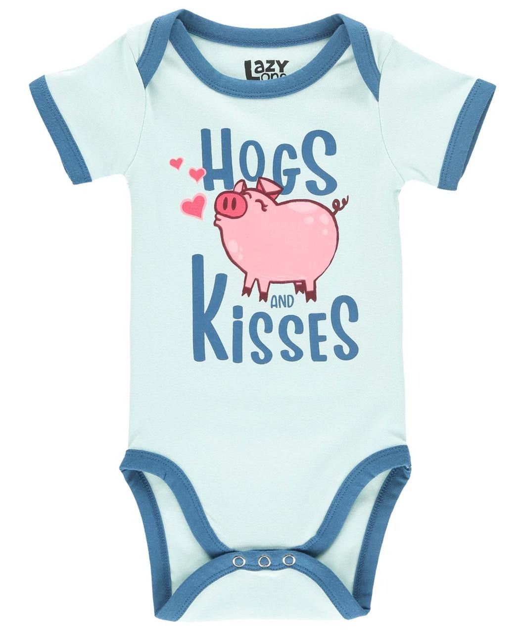 Hogs &amp; Kisses Onesie Creeper