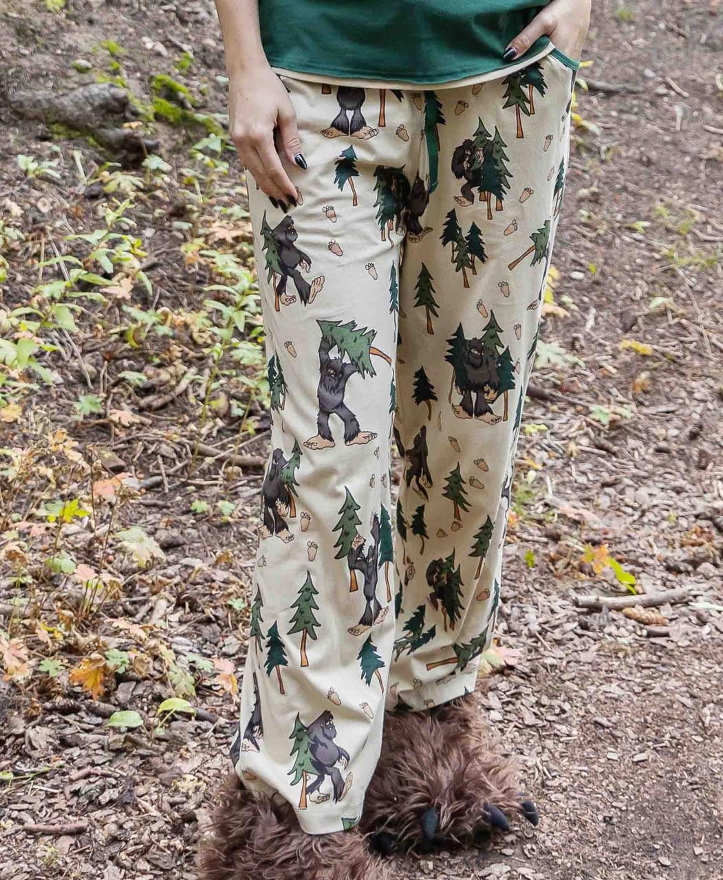 Lazy One Mama Squatch Women&#39;s Regular Fit PJ Pant
