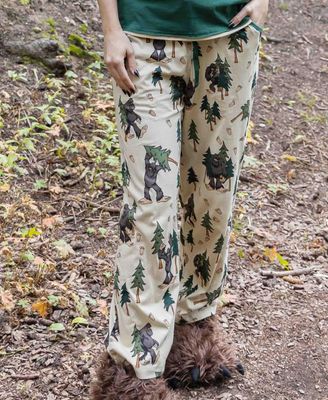 Lazy One Mama Squatch Women&#39;s Regular Fit PJ Pant